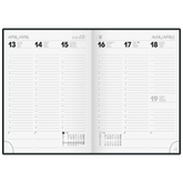 Buchkalender Mod. 796 2026 | A5, Karton, schwarz